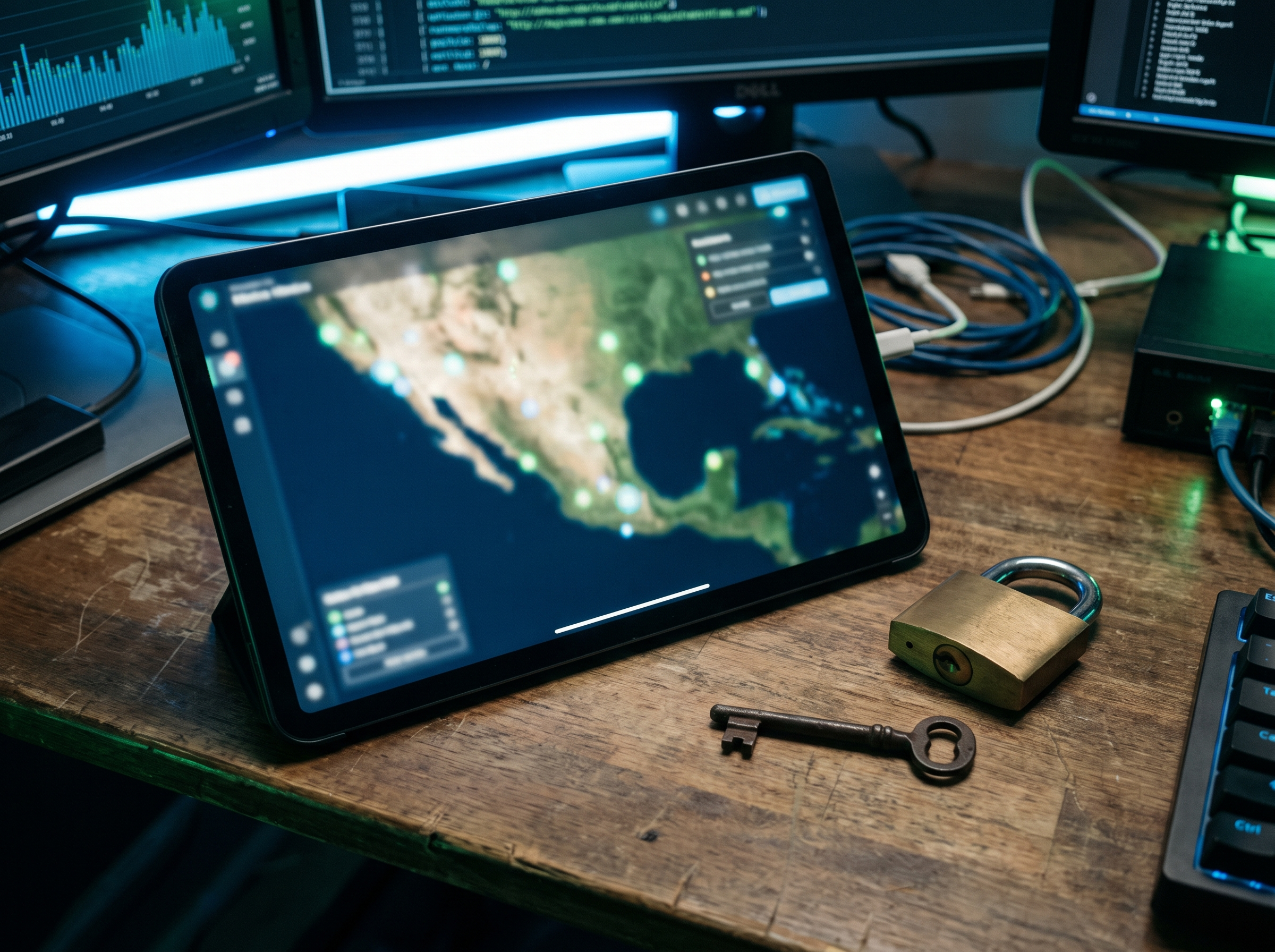 Seguridad digital - Encriptación y protección de datos en RASTREO SATECH