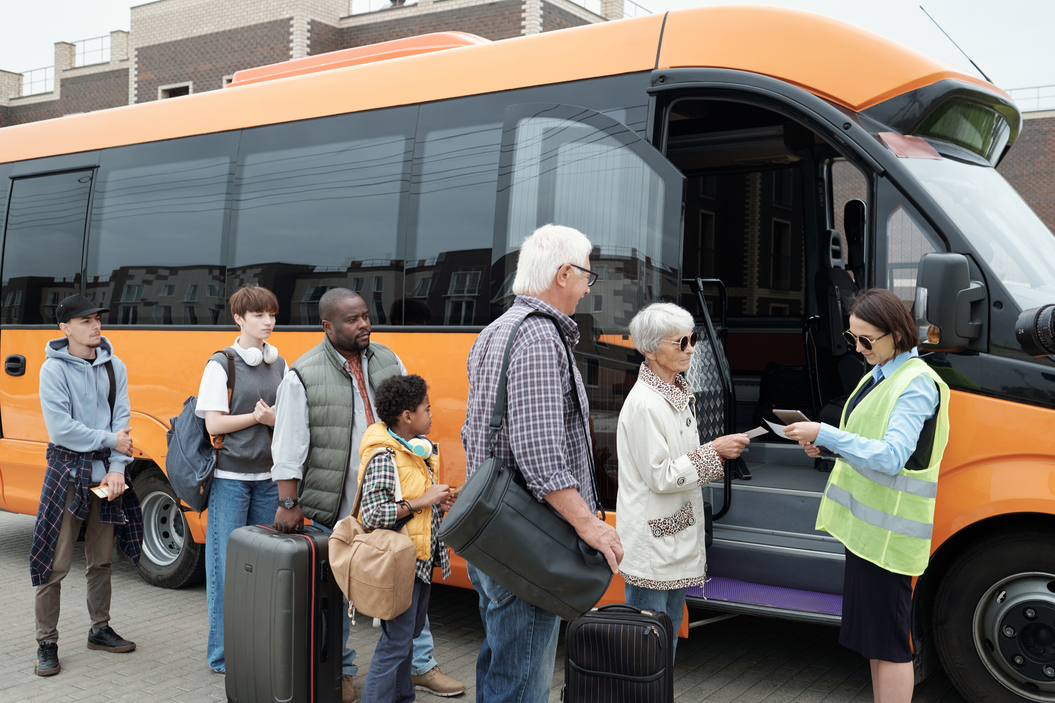 Transporte de pasajeros con video telemática SATECH